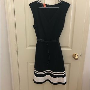 Black and White Dress